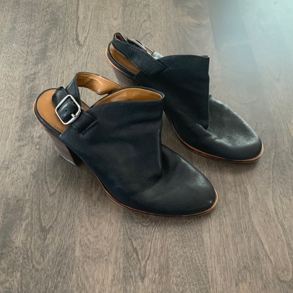 Lucky brand ankle strap booties
